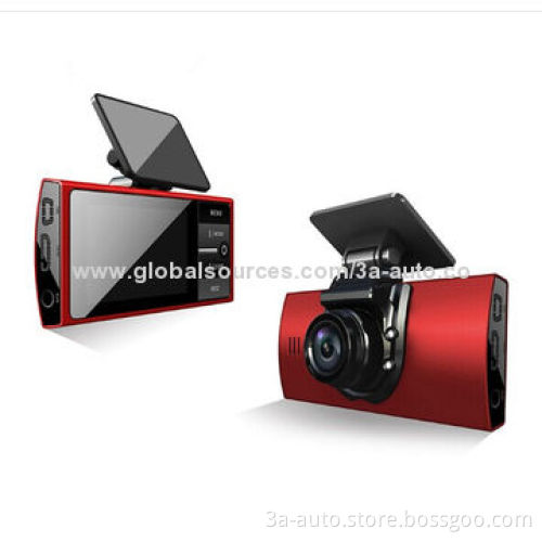 Car DVR, HD1080P H.264 2.7in Dual Camera Night Version/Motion Detection/G-Sensor